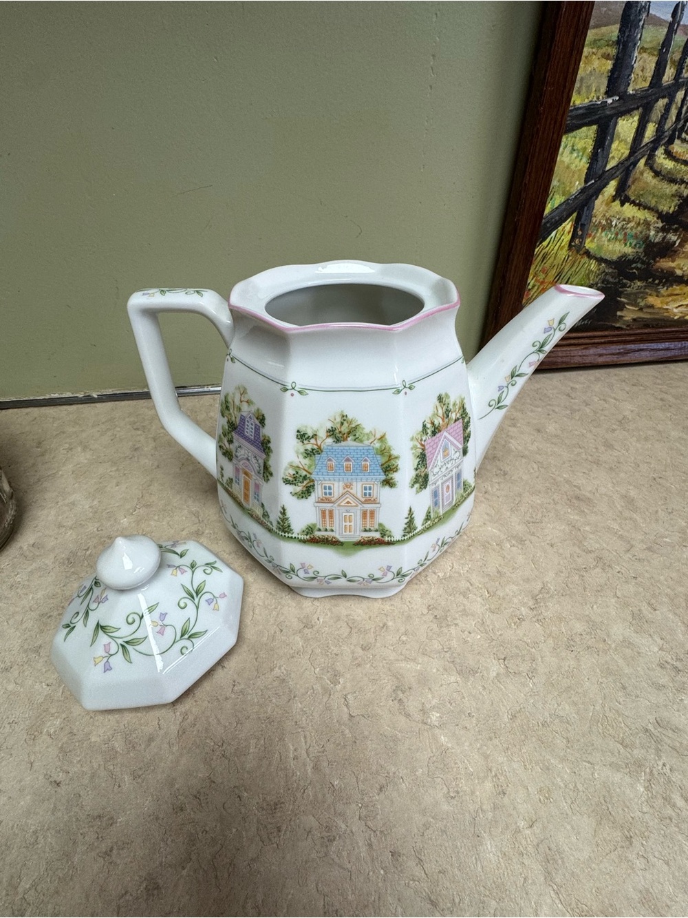 Lenox Spice Village Coffee Pot - Picture 6 of 10